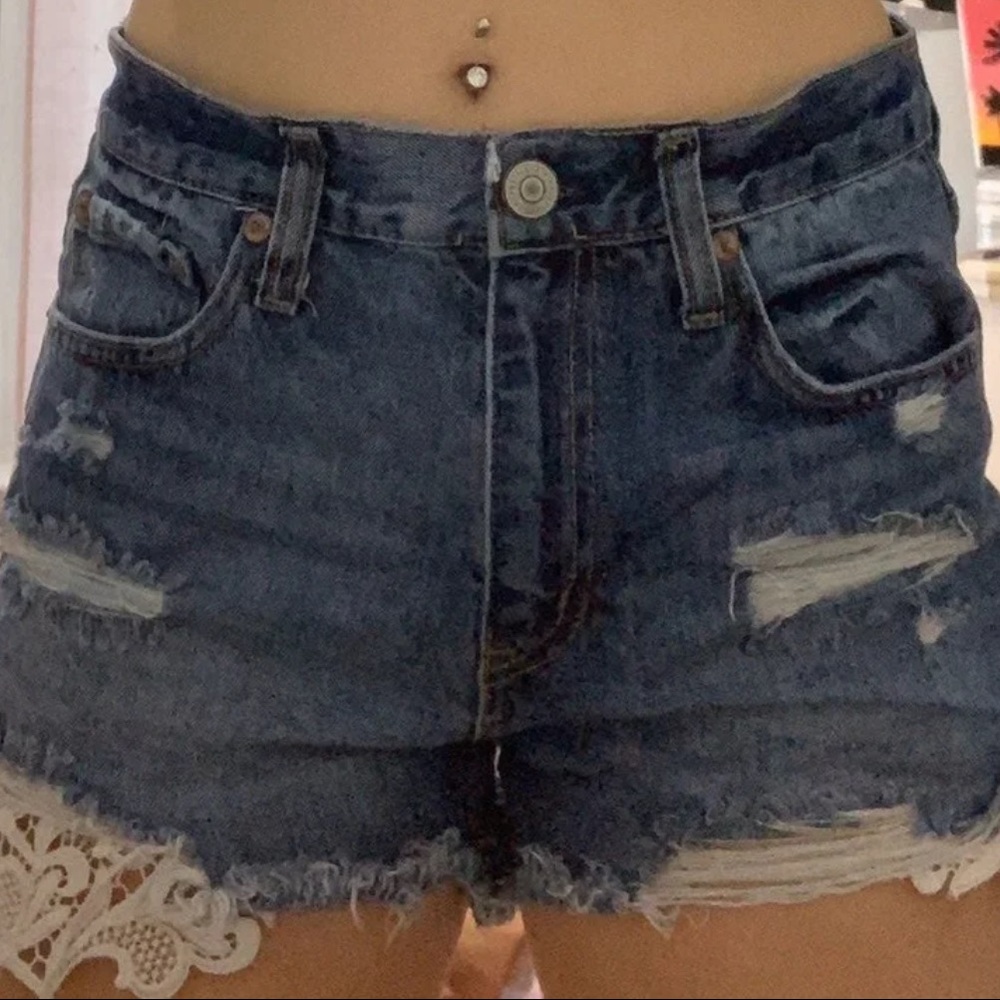 Jean shorts - Picture 2 of 4